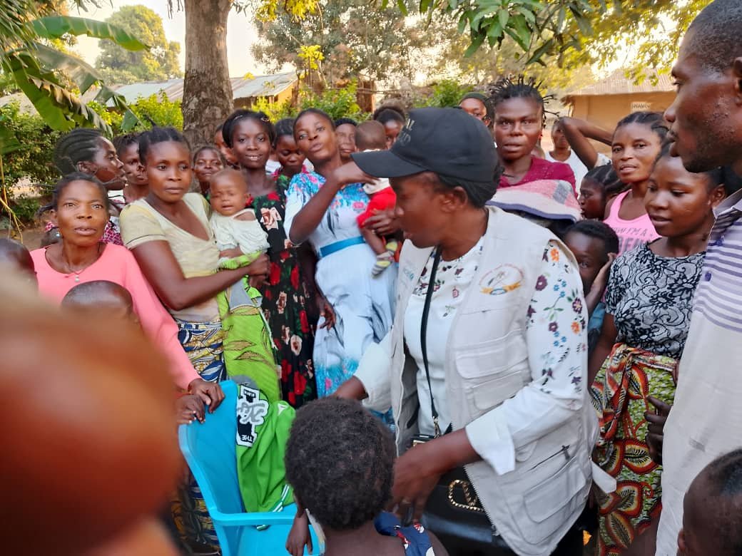 Distribution des AME à Kamonia